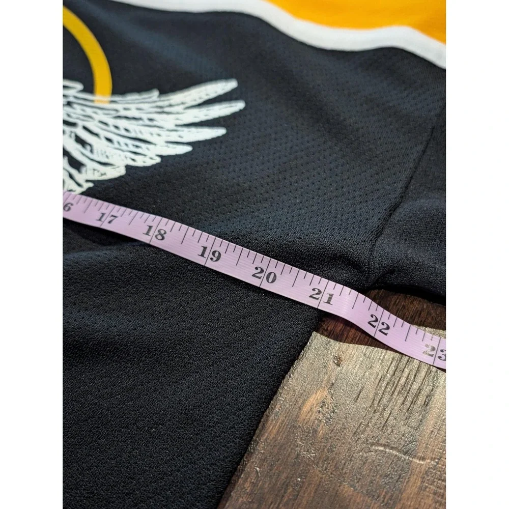 Vintage Aerosmith World Tour Medium Hockey Jersey Athletic Knit AK Canada‎ 90s - Picture 5 of 12